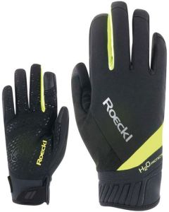 Roeckl Handschuh lang Winter Ranten black/neon