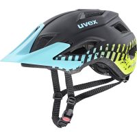 UVEX Helm access black aqua lime