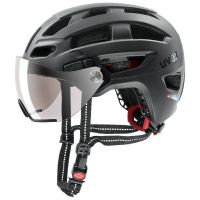 UVEX Helm finale visor schwarz matt