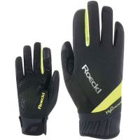Roeckl Handschuh lang Winter Ranten black/neon