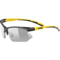 UVEX Brille sportstyle 802 V schwarz gelb smoke