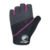 Chiba Handschuh Gel Premium schwarz/pink