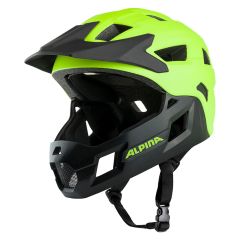Alpina Fullfacehelm RUPI schwarz neon