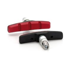 XLC Bremsschuh V-Brake  schwarz/rot