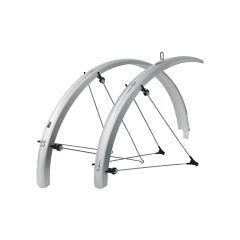 SKS Schutzblech-Set Bluemels 28" 55mm silber