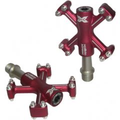 Xpedo Pedale BMX/Freeride Traverse rot