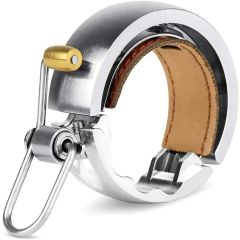 Knog Klingel Oi Luxe Large, 23.8 - 31.8mm,silber