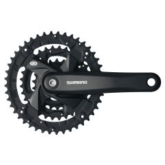 SHIMANO Kettenradgarnitur Acera FCM371 48x36x26 Zähne schw