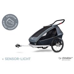 Croozer Kinderanhänger Kid Vaaya 2 graphite blue