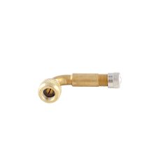 Alligator Ventilverlängerung Messing 46-90° gold AV