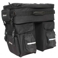 Haberland Dreifachpacktasche schwarz/silber 60 L