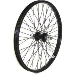  VR 20" BMX schwarz 48 Speichen 14mm Achse
