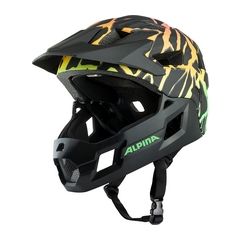 Alpina Fullfacehelm RUPI schwarz neon