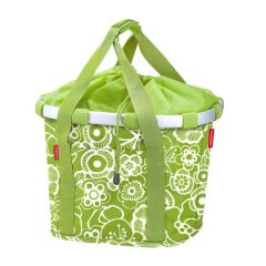 KLICKFIX BIKEBASKET Reisenthel FLEURGREEN