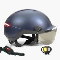 Overade Helm Life Premium slate deep blue + visor