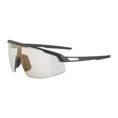 Alpina Brille TURBO PRO V black matt/vario red mirror