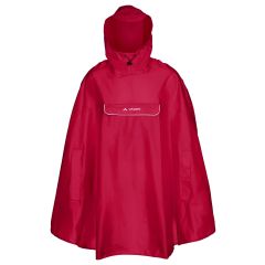 Vaude Regenponcho Valdipino red uni XXL