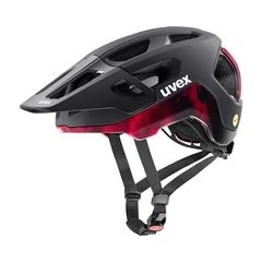 UVEX Helm react MIPS black-ruby red matt | 56-59