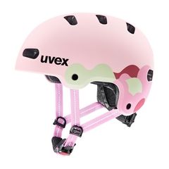 UVEX Helm kid 4 style strawberry-matcha matt 51-55