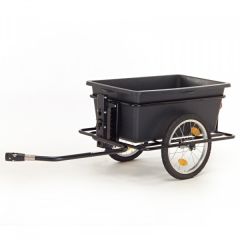 Roland Transportanhänger Big-Boy 16" schwarz Tiefdeichsel