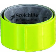 Wowow Reflexite Sicherheitsbänder gelb Aufrollautomatik