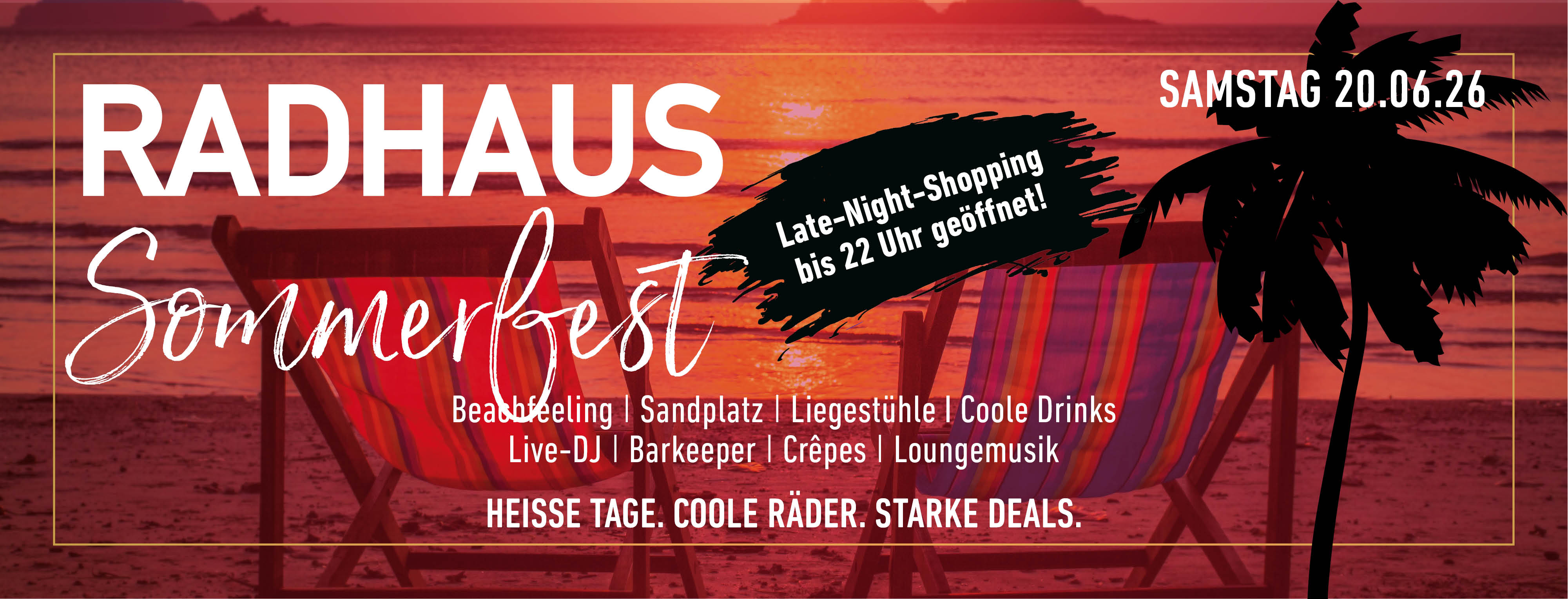 RADHAUS Sommerfest am 20.06.2026