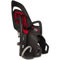 Hamax Kindersitz Caress für Gepäckträger grau/rot