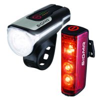 SIGMA Beleuchtungsset Aura 80 FL /Rücklicht Blaze